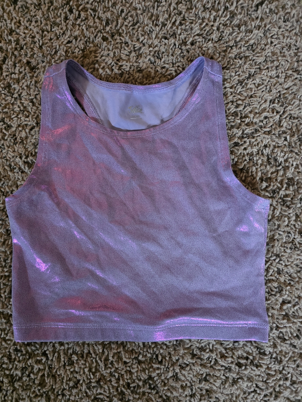 Justice Purple Logo Active Top